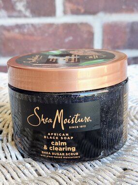 SheaMoisture Sugar Body Scrub African Black Soap